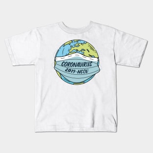 Covid Planet Kids T-Shirt